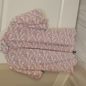 Cute balloon sleeve top